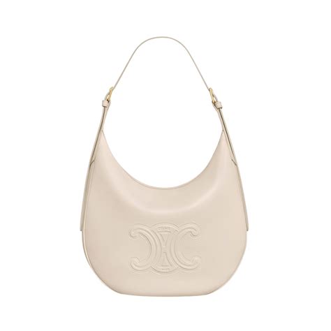 celine beige héloise bag in supple calfskin for women